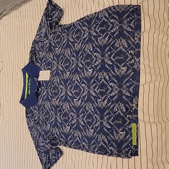 Robert Graham Free Byrd men's polo in navy size XL - Picture 1 of 4